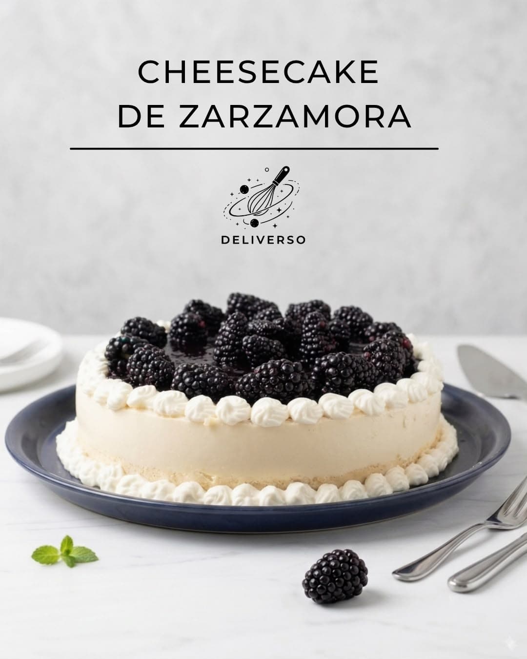 Cheescake de Zarzamora